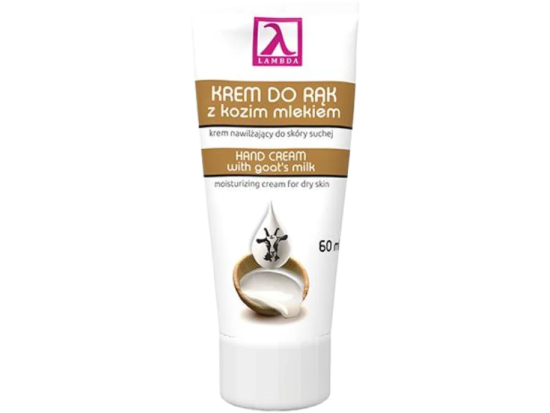 LAMBDA Krem do rąk z kozim mlekiem, 60 ml