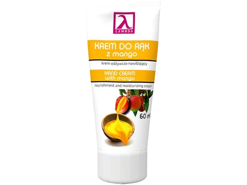 LAMBDA Krem do rąk z mango, 60 ml