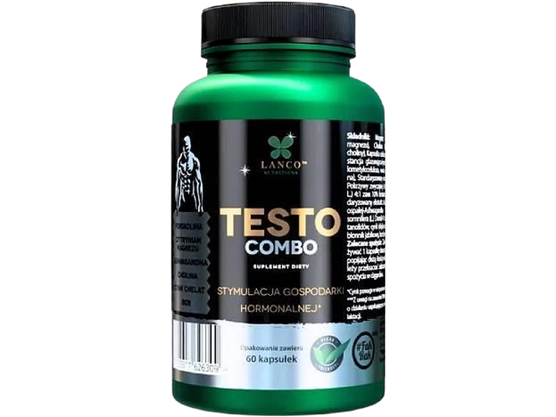Lanco Nutritions Testo combo, kapsułki, 60 kaps.