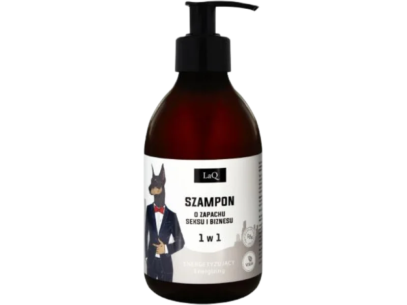 LaQ Doberman Szampon dla mężczyzn 1w1, 300 ml