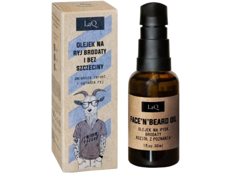 LaQ Kozioł Olej po goleniu i do brody, płyn, 30 ml