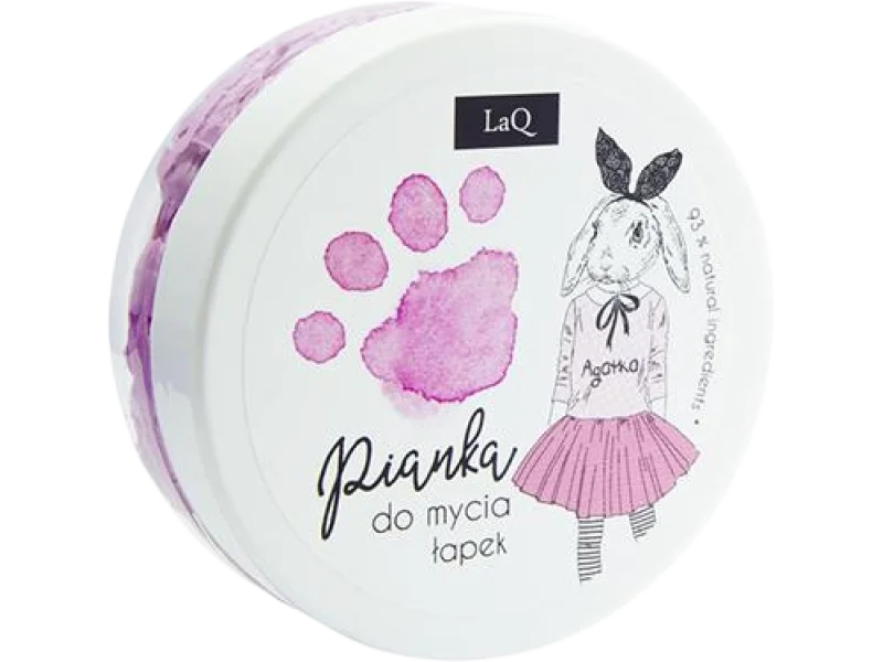 LaQ pianka do mycia łapek różowa, 50 ml