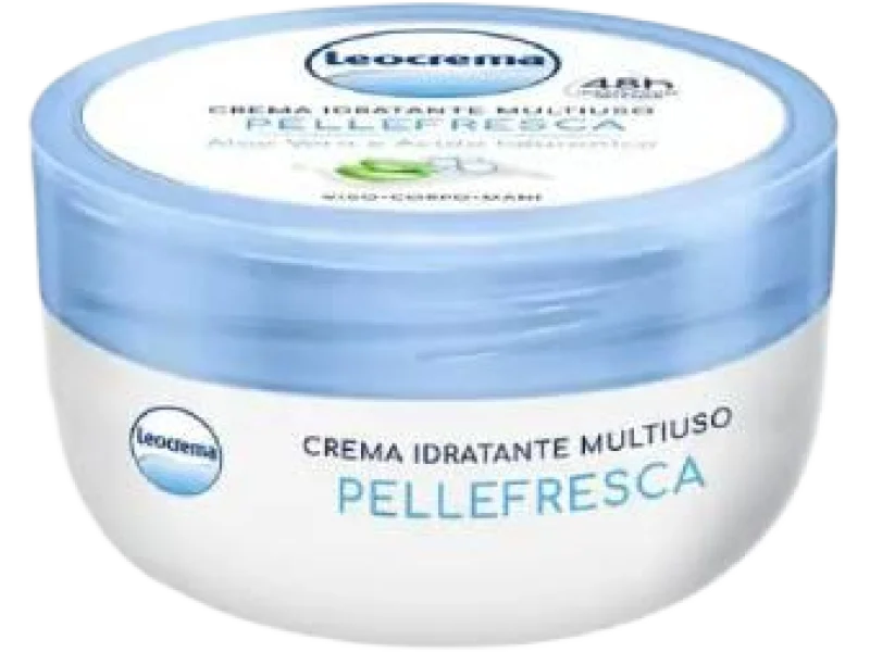 Leocrema Pellefresca 48H Aloe Vera Odżywczy krem do ciała, twarzy i rąk, 150 ml