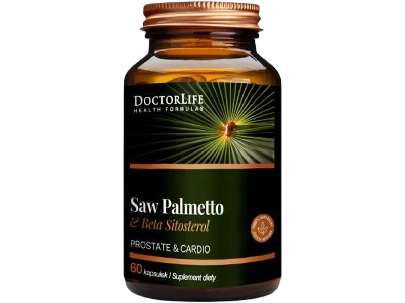 Life Doctor Life Saw Palmetto palma sabałowa, kapsułki, 60 kaps.