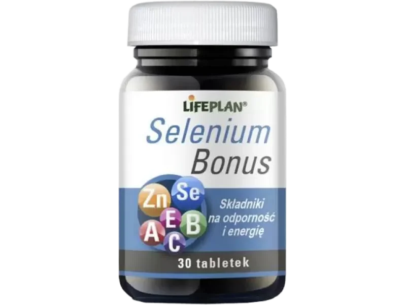 Lifeplan Selenium Bonus, tabletki, 30 tabl.