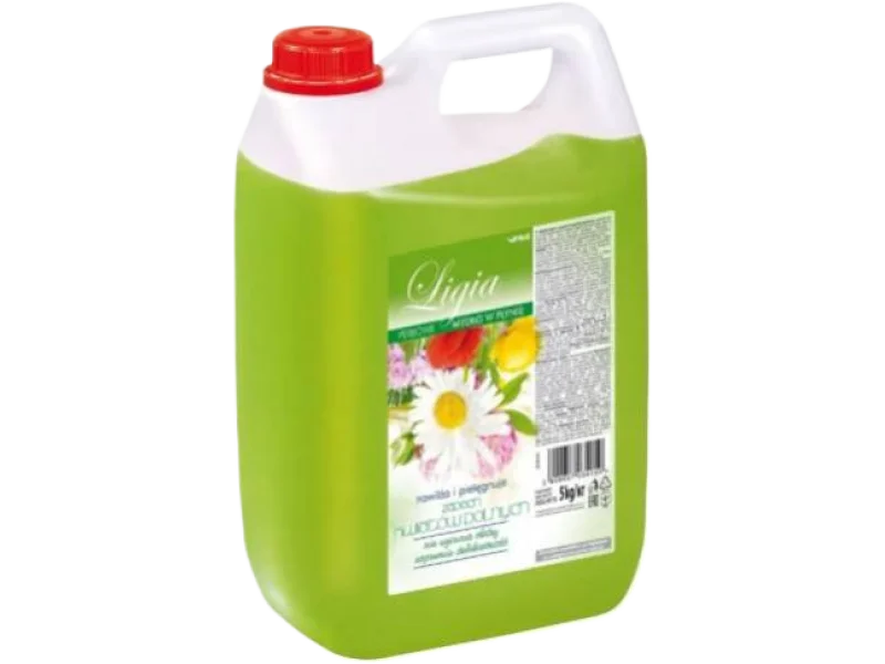 LIGIA Mydło w płynie zapach kwiatów polnych, 5 kg