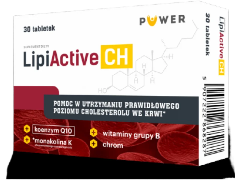 LipiActive CH, tabletki, 30 tabl.