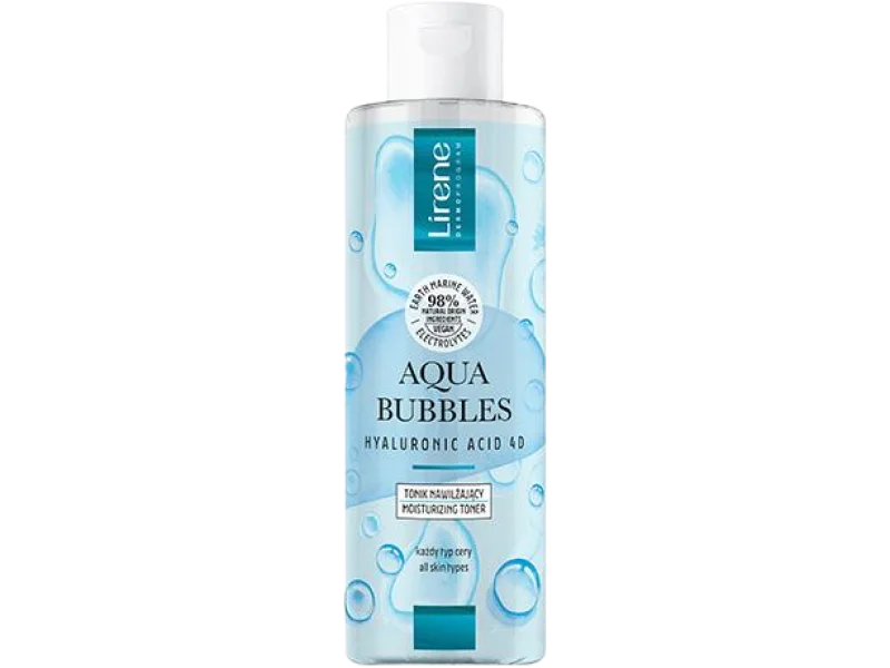 Lirene Aqua Bubbles tonik nawilżający, 200 ml