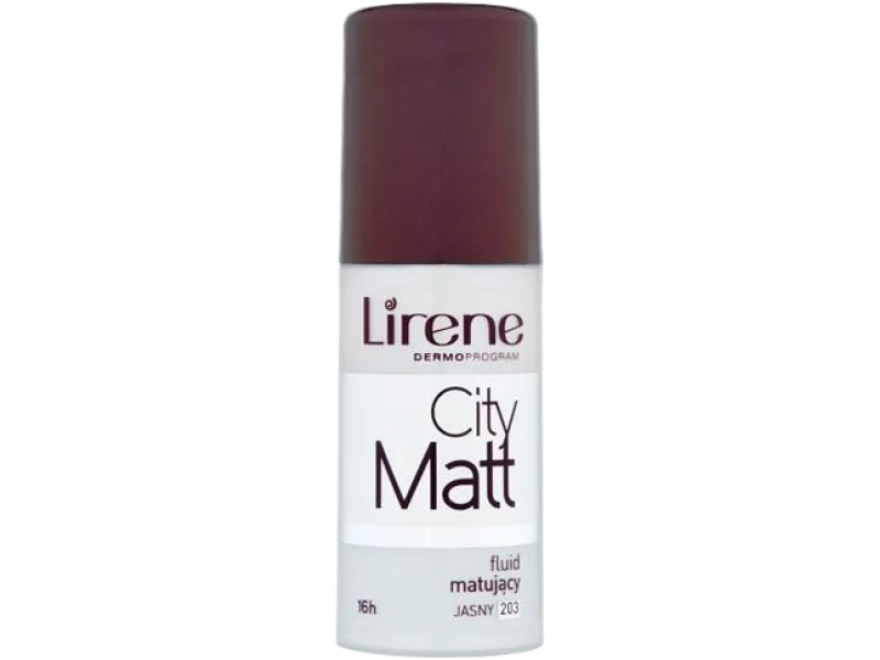 LIRENE CITY MATT matujący, fluid, 30 ml