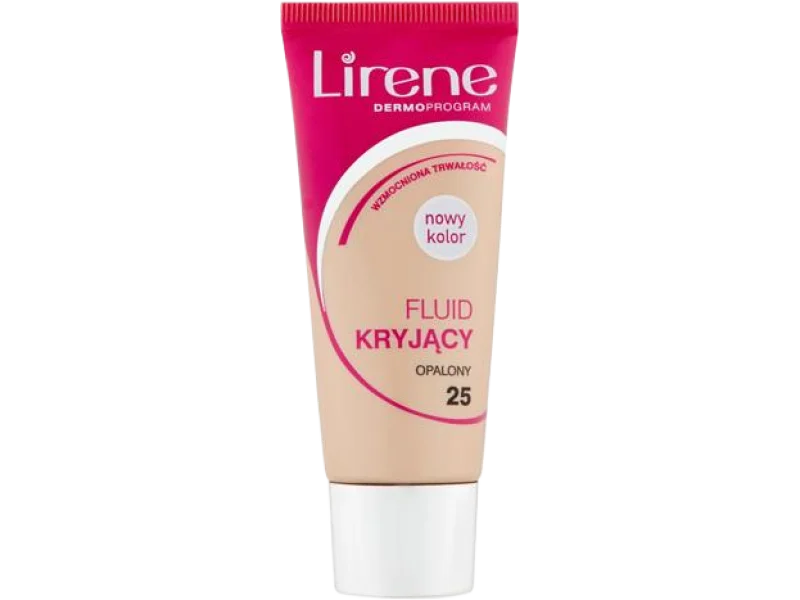 LIRENE Fluid kryjący 25 opalony, 30 ml