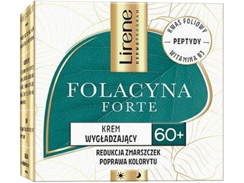 Lirene Folacyna Forte wygładzający 60+, krem, 50 ml