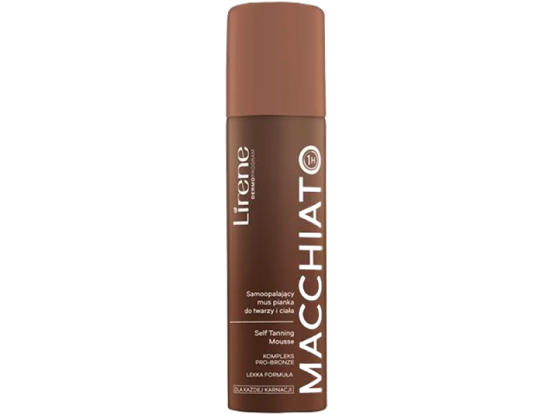 Lirene Macchiato samoopalający mus do twarzy i ciała, pianka, 150 ml