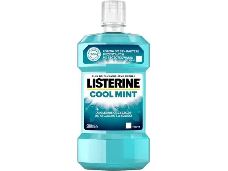 LISTERINE Cool Mint, płyn do jamy ustnej, 500 ml