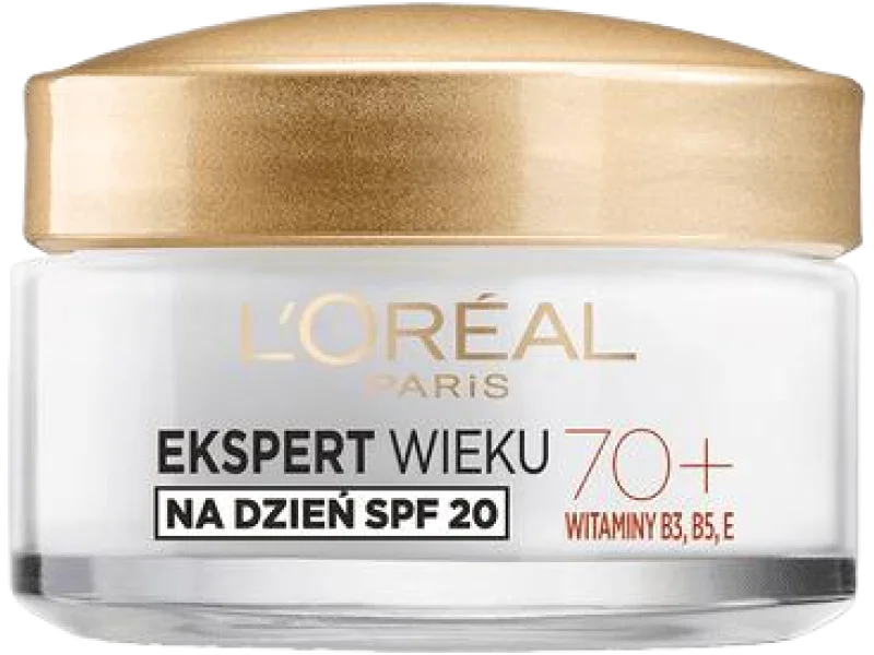 L’OREAL Ekspert Wieku 70+ Przeciwzmarszczkowy krem odżywczy na dzień SPF 20, 50 ml