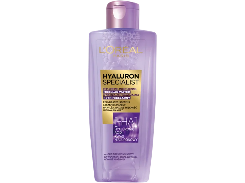 L’Oreal Paris Hyaluron Specialist wypełniająco-nawilżający płyn micelarny, 200 ml