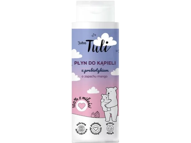 Luba Tuli płyn do kąpieli z prebiotykiem o zapachu mango, 400 ml
