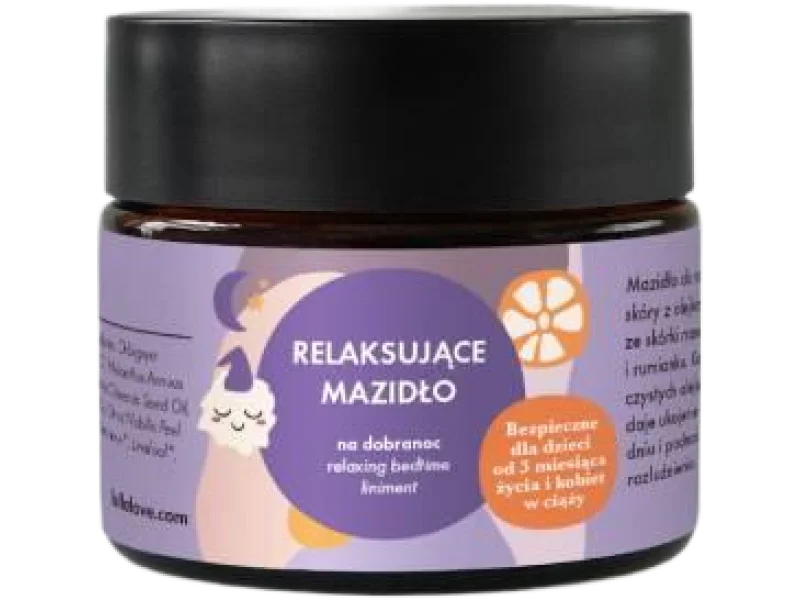 LULLALOVE Relaksujące mazidło na dobranoc dla dzieci 3m+, 50 ml