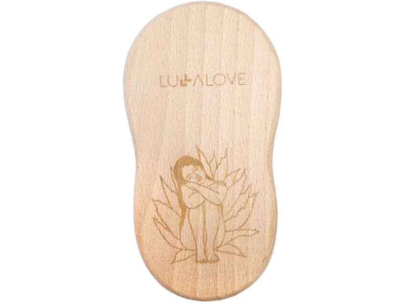 LULLALOVE Szczotka na sucho Matka Natura – Tampico, sprzęt medyczny,  szt.