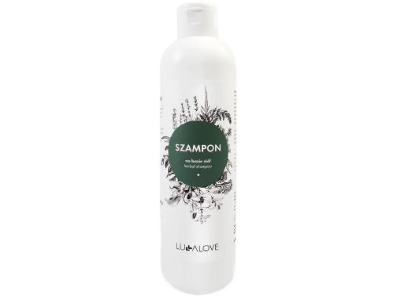 LULLALOVE Ziołowy oczyszczający szampon do włosów, 280 ml