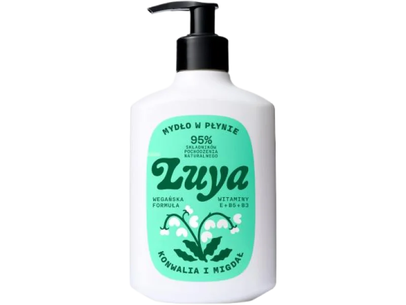 LUYA Mydło do rąk w płynie Konwalia i Migdał, 400 ml