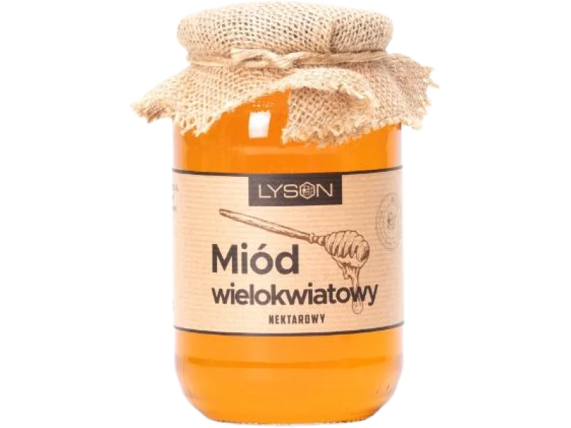 Łysoń miód wielokwiatowy, 1,25 kg