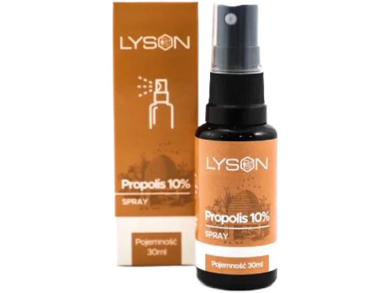 ŁYSOŃ Propolis 10%, spray, 10%, 30 ml