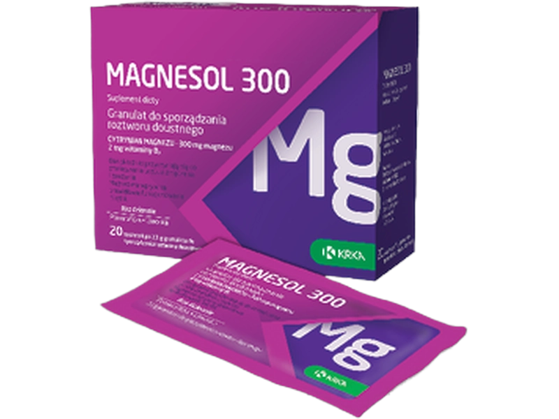 Magnesol 300, granulat, 300 mg, 20 sasz.