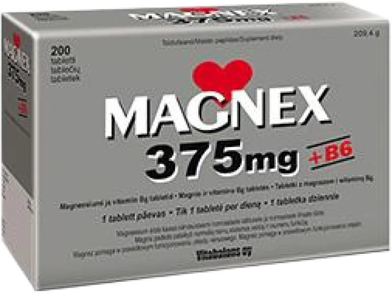 Magnex + B6, tabletki, 200 tabl.