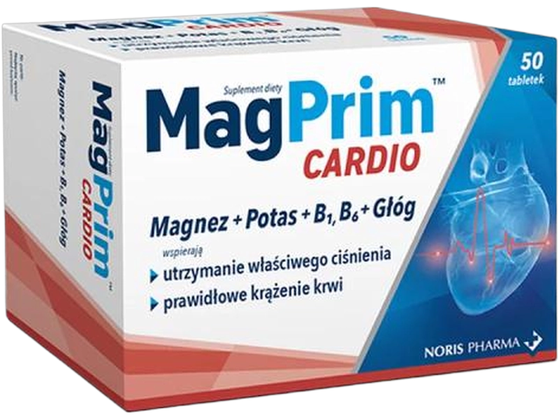 Magprim Cardio, tabletki, 50 tabl.