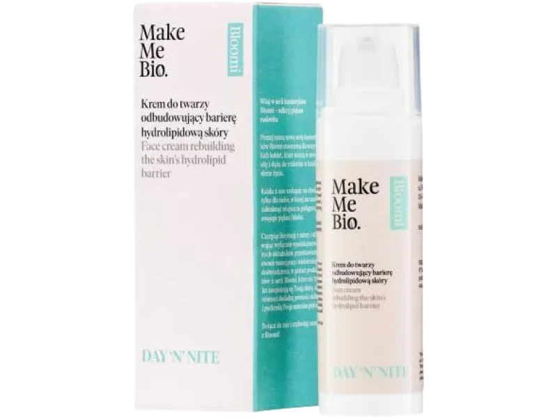 Make Me Bio Day’N’Nite Krem do twarzy odbudowujący barierę hydrolipidową skóry, 30 ml