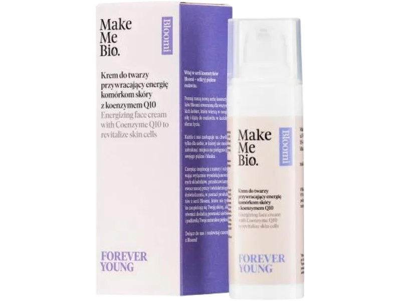 Make Me Bio Forever Young Krem do twarzy przywracający energię komórkom skóry z koenzymem Q10, 30 ml