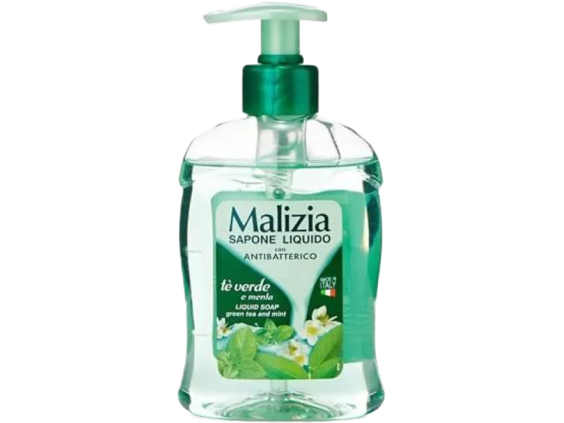 Malizia Mydło w Płynie Zielona Herbata i Mięta, 1000 ml