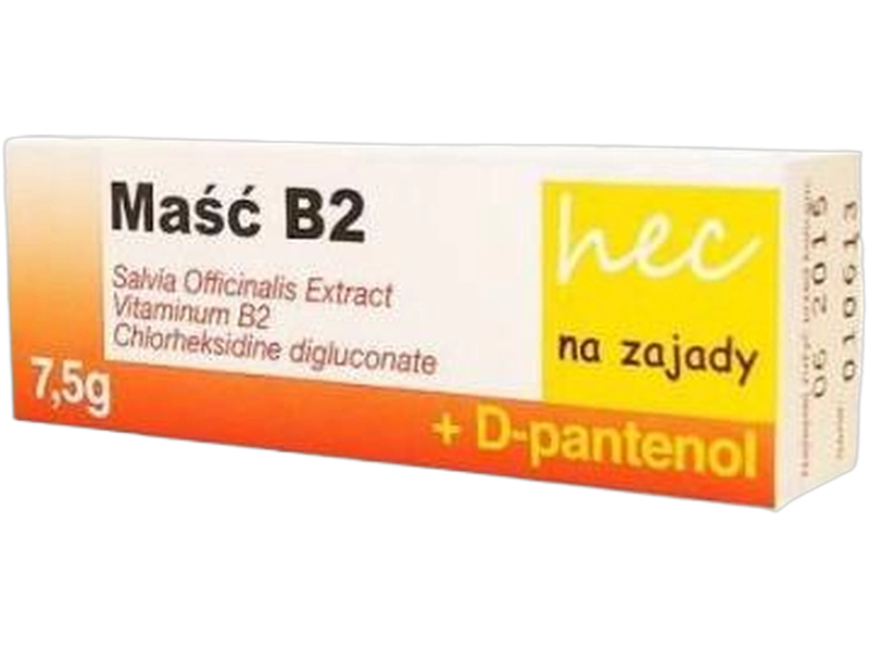 Maść B2 Hec na zajady, 7,5 g