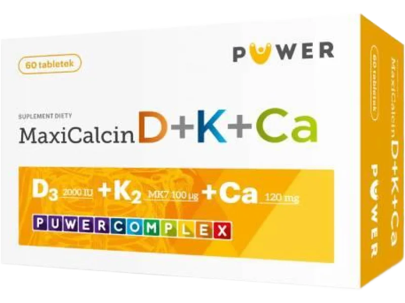 MaxiCalcin D + K + Ca, tabletki, 60 tabl.