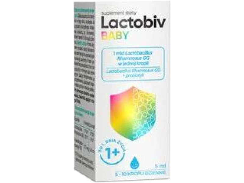 MDC Lactobiv Baby, krople, 5 ml