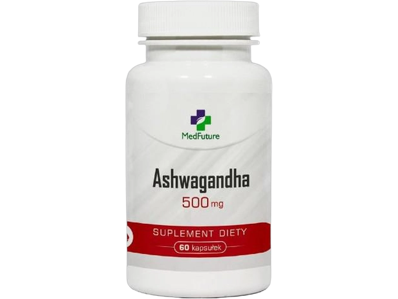 Medfuture Ashwagandha, kapsułki, 500 mg, 60 kaps.