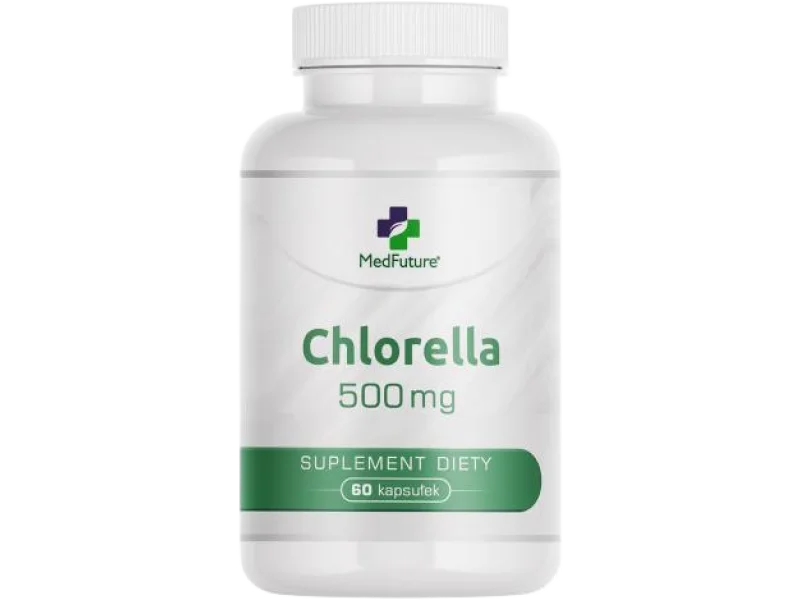 MedFuture Chlorella, kapsułki, 500 mg, 60 kaps.