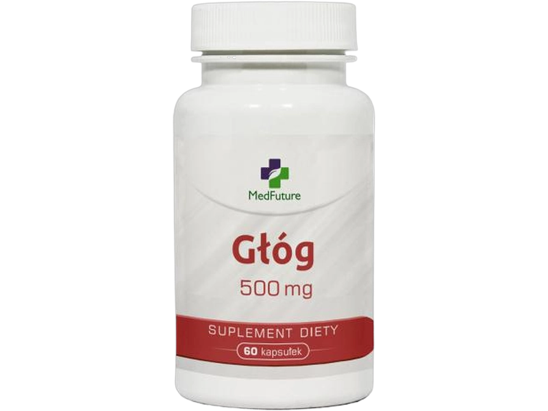 Medfuture Głóg, kapsułki, 500 mg, 60 kaps.