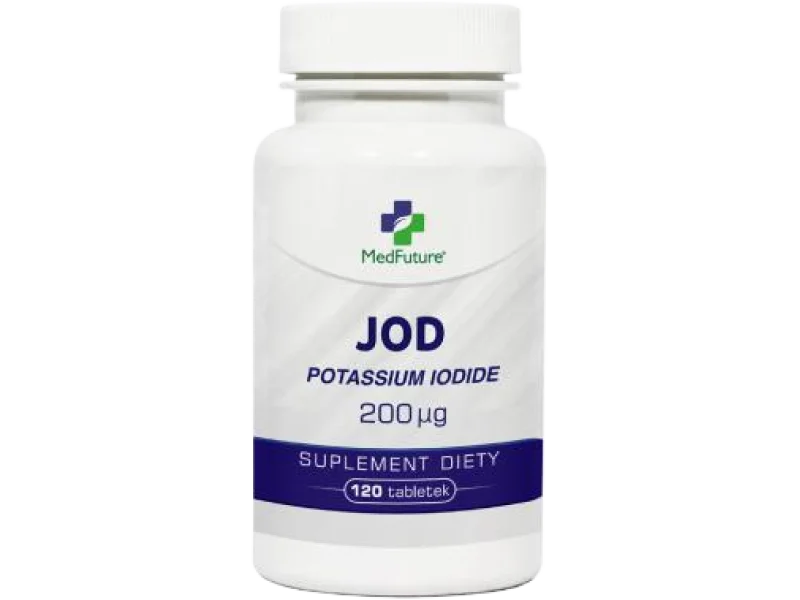 MedFuture JOD Jodek Potasu, tabletki, 200 µg, 120 tabl.