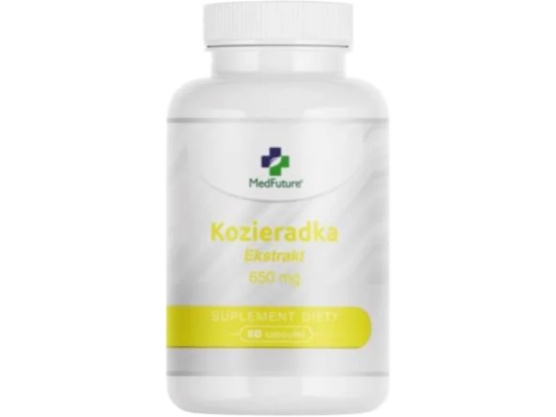 MedFuture Kozieradka ekstrakt, kapsułki, 650 mg, 60 kaps.