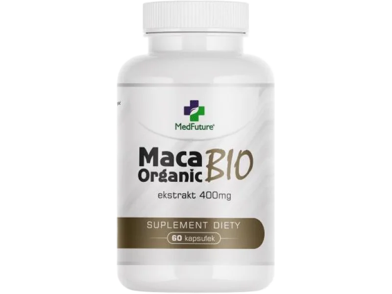 MedFuture Maca Organic, kapsułki, 400 mg, 60 kaps.