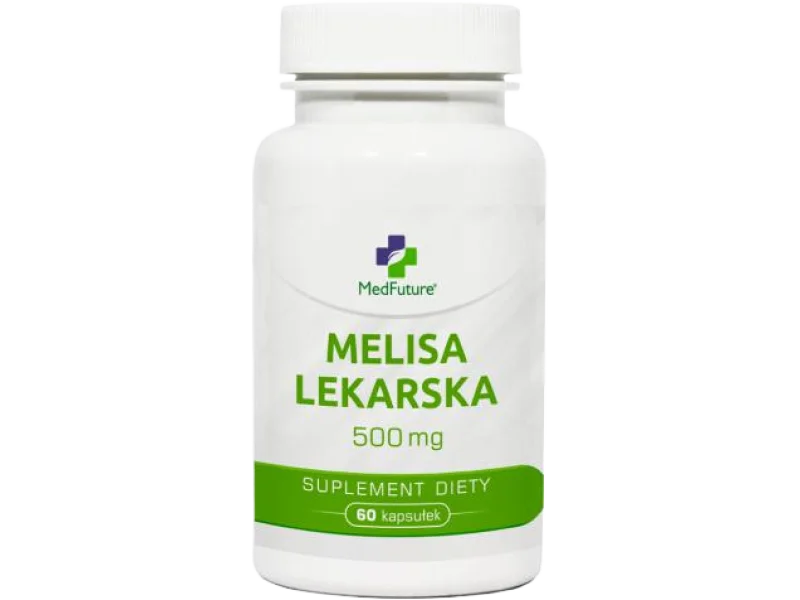 MedFuture Melisa Lekarska, kapsułki, 500 mg, 60 kaps.