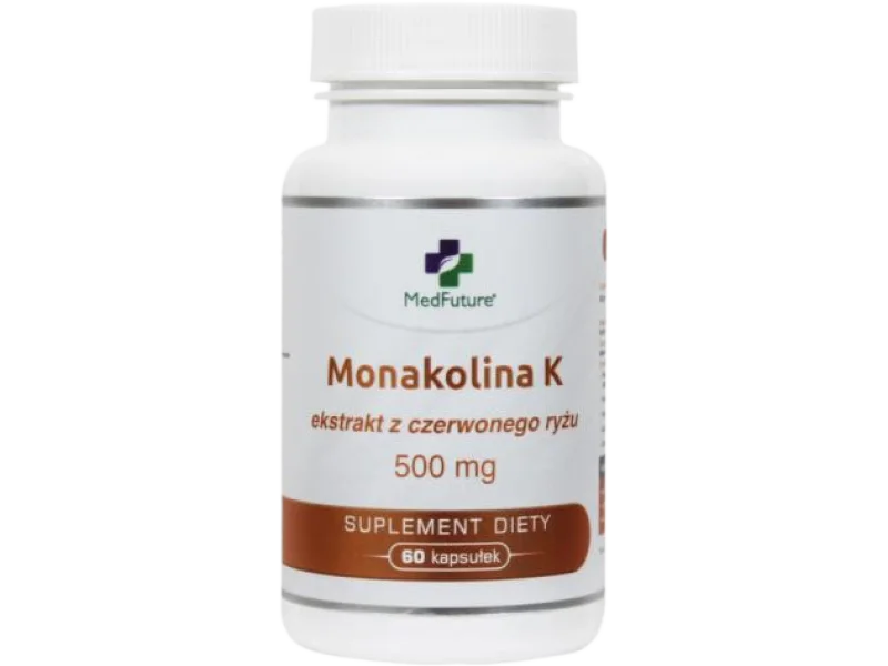 MedFuture Monakolina K, kapsułki, 2,9 mg, 60 kaps.