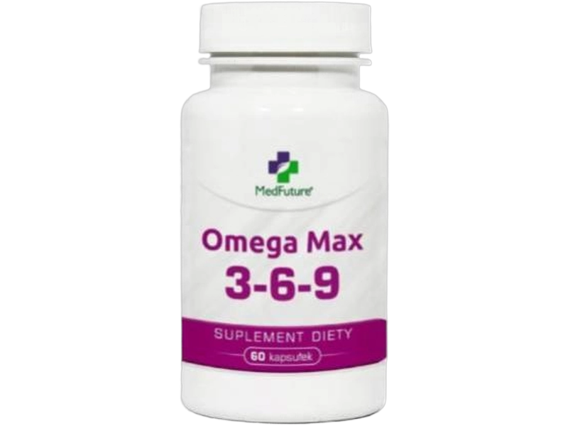 Medfuture Omega 3-6-9 Max, kapsułki, 60 kaps.