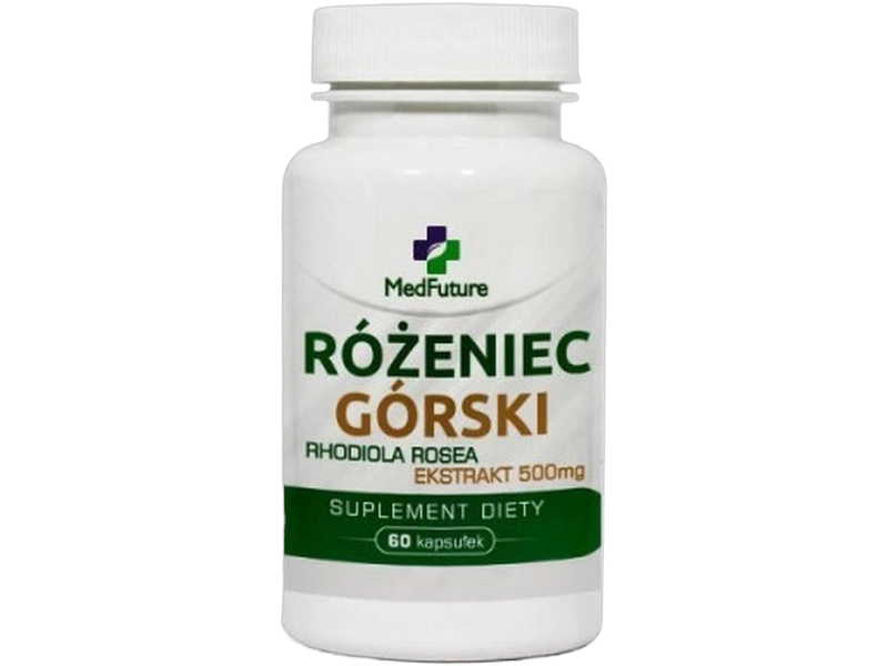 Medfuture Różeniec górski ekstrakt, kapsułki, 500 mg, 60 kaps.