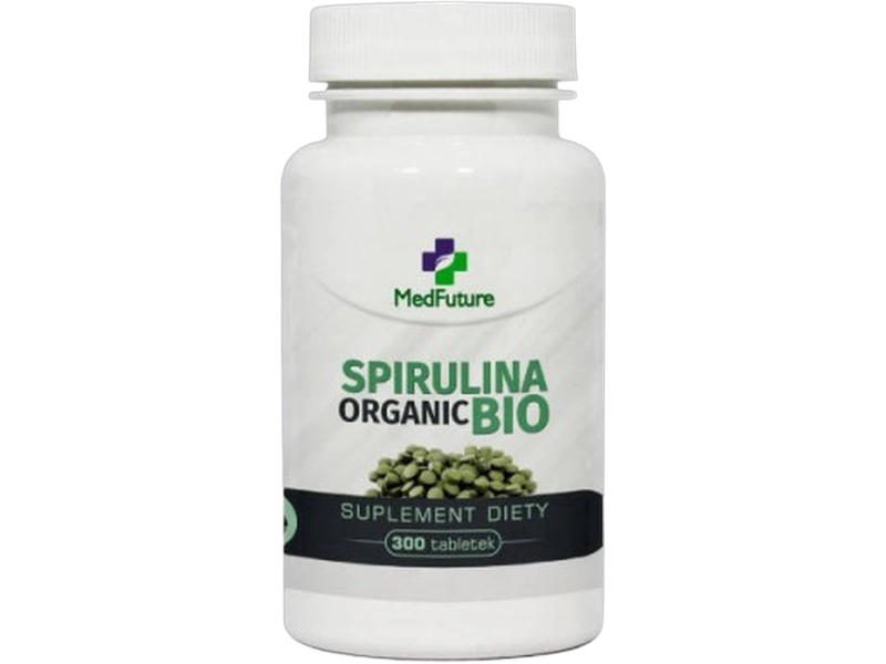 Medfuture Spirulina Organic Bio, tabletki, 300 tabl.