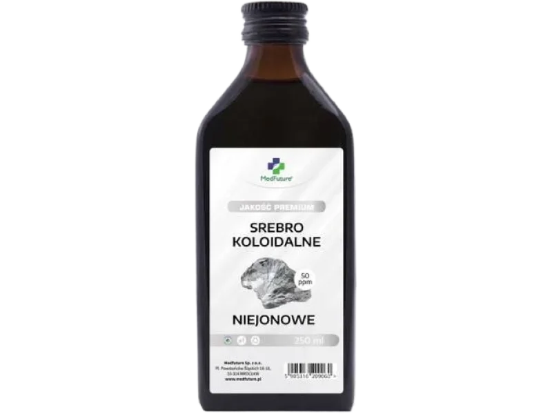 MedFuture Srebro Koloidalne, płyn, 50 µg/ml, 250 ml