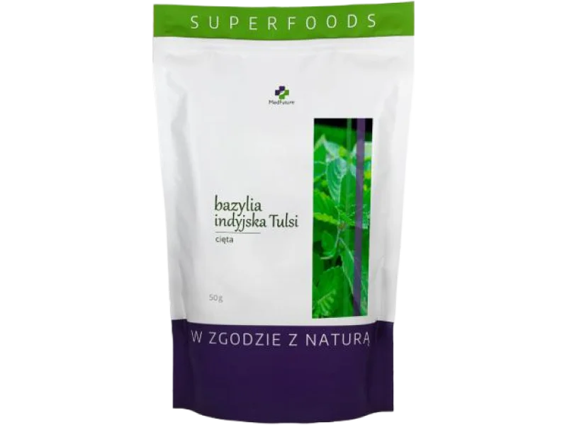 MedFuture Super Food Bazylia indyjska Tulsi, proszek, 50 g