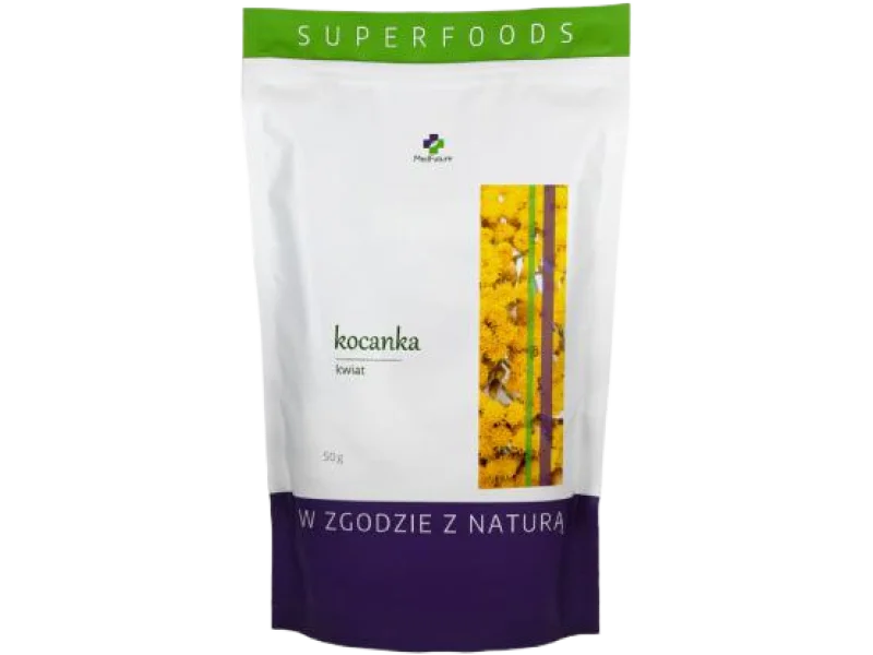 MedFuture Super Food Kocanka kwiat, zioła do zaparzania, 50 g