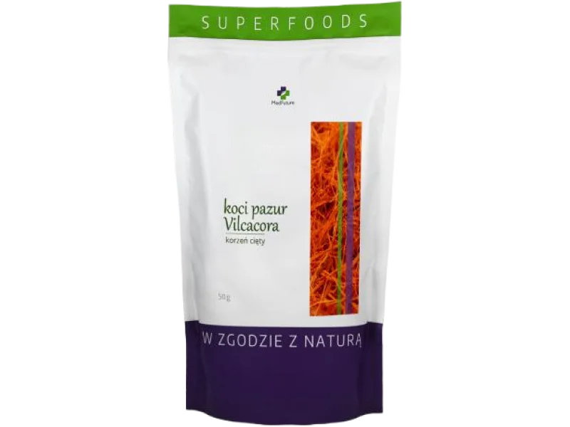 MedFuture Super Food Koci Pazur Vilcacora, zioła do zaparzania, 50 g